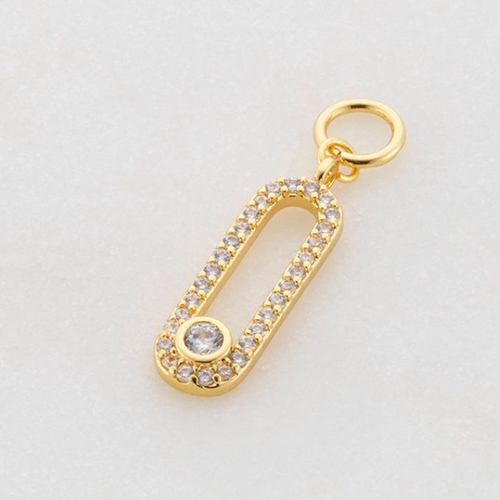 Clip Charm / Gold-Zafino-Shop At The Hive Ashburton-Lifestyle Store & Online Gifts