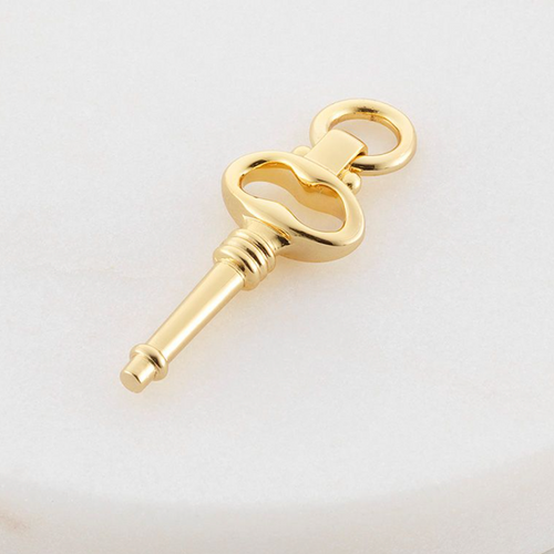 Key Charm / Gold-Zafino-Shop At The Hive Ashburton-Lifestyle Store & Online Gifts