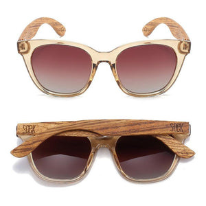 Lila Grace Champagne Polarised Sunglasses-Soek-Shop At The Hive Ashburton-Lifestyle Store & Online Gifts