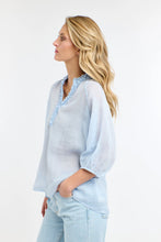 Cha Cha Frill Shirt / Powder Blue
