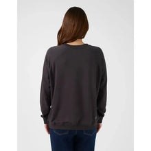 Aged Black Cracked Rose Sweater-Stella + Gemma-Shop At The Hive Ashburton-Lifestyle Store & Online Gifts