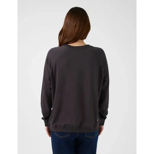 Aged Black Cracked Rose Sweater-Stella + Gemma-Shop At The Hive Ashburton-Lifestyle Store & Online Gifts