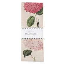 Annabelle Hydrangea Tea Towel-Laura Stoddart-Shop At The Hive Ashburton-Lifestyle Store & Online Gifts