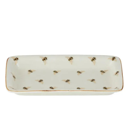 Apiary Ceramic Plate Gold-Coast to Coast-Shop At The Hive Ashburton-Lifestyle Store & Online Gifts