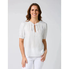 Arlo Blouse / Santorini Stripe-Stella + Gemma-Shop At The Hive Ashburton-Lifestyle Store & Online Gifts