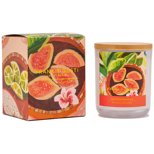 Artist Series Candle / Mediterranean Fig-Frankie Gusti-Shop At The Hive Ashburton-Lifestyle Store & Online Gifts