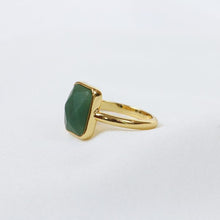 Asteria Jade Ring in Gold-Love Lunamei-Shop At The Hive Ashburton-Lifestyle Store & Online Gifts
