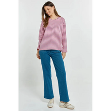 Vienna Tee / Pink+Purple+Red Stripe-Betty Basics-Shop At The Hive Ashburton-Lifestyle Store & Online Gifts