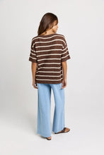 Aries V Neck Sweater / Chocolate-Betty Basics-Shop At The Hive Ashburton-Lifestyle Store & Online Gifts