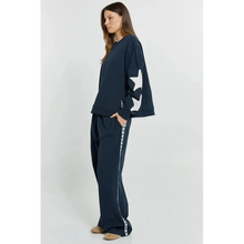 Saskia Sweatshirt / Navy-Betty Basics-Shop At The Hive Ashburton-Lifestyle Store & Online Gifts