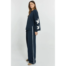 Saskia Trackpant / Navy-Betty Basics-Shop At The Hive Ashburton-Lifestyle Store & Online Gifts