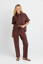 Quinn Jogger / Chocolate-Betty Basics-Shop At The Hive Ashburton-Lifestyle Store & Online Gifts