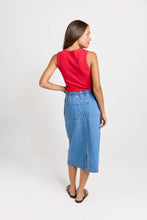 Solange Midi Denim Skirt-Betty Basics-Shop At The Hive Ashburton-Lifestyle Store & Online Gifts