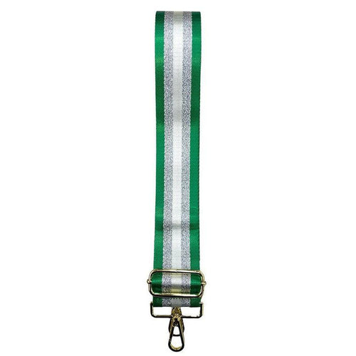 Bag Strap / Green Silver White-Zjoosh-Shop At The Hive Ashburton-Lifestyle Store & Online Gifts