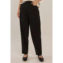 Barrel Leg Chino / Black-Betty Basics-Shop At The Hive Ashburton-Lifestyle Store & Online Gifts