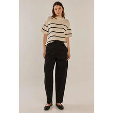 Barrel Leg Chino / Black-Betty Basics-Shop At The Hive Ashburton-Lifestyle Store & Online Gifts