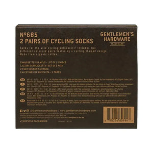 Bike Socks / Set of 2-Gentlemen's Hardware-Shop At The Hive Ashburton-Lifestyle Store & Online Gifts