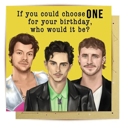 Birthday Choice Card-La La Land-Shop At The Hive Ashburton-Lifestyle Store & Online Gifts