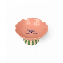 Blush Stoneware Stand Flower Bowl-La La Land-Shop At The Hive Ashburton-Lifestyle Store & Online Gifts