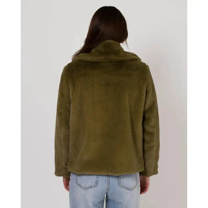 Britta Fur Jacket / Moss-Stella + Gemma-Shop At The Hive Ashburton-Lifestyle Store & Online Gifts