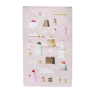 Cakes Tea Towel-Laura Stoddart-Shop At The Hive Ashburton-Lifestyle Store & Online Gifts