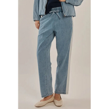 Callie Denim Jogger / Medium Blue-Betty Basics-Shop At The Hive Ashburton-Lifestyle Store & Online Gifts