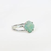 Calming Ring in Silver Green Line Jasper-Love Lunamei-Shop At The Hive Ashburton-Lifestyle Store & Online Gifts