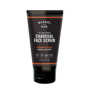 Charcoal Face Scrub / Bourbon Cedar-Olivina Men-Shop At The Hive Ashburton-Lifestyle Store & Online Gifts