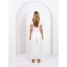 Charlie Barrel Pants / White-Monaco-Shop At The Hive Ashburton-Lifestyle Store & Online Gifts
