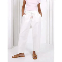 Charlie Barrel Pants / White-Monaco-Shop At The Hive Ashburton-Lifestyle Store & Online Gifts