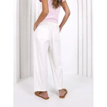 Charlie Barrel Pants / White-Monaco-Shop At The Hive Ashburton-Lifestyle Store & Online Gifts