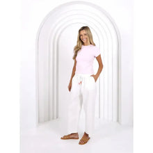 Charlie Barrel Pants / White-Monaco-Shop At The Hive Ashburton-Lifestyle Store & Online Gifts