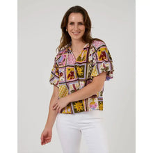 Charlo Blouse Memories of Morocco-Stella + Gemma-Shop At The Hive Ashburton-Lifestyle Store & Online Gifts