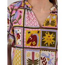 Charlo Blouse Memories of Morocco-Stella + Gemma-Shop At The Hive Ashburton-Lifestyle Store & Online Gifts