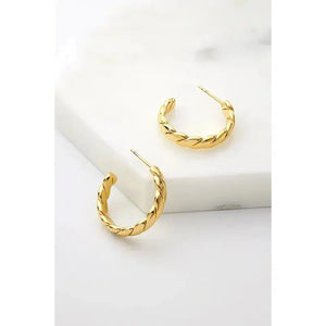 Chelsea Hoop / Gold-Zafino-Shop At The Hive Ashburton-Lifestyle Store & Online Gifts