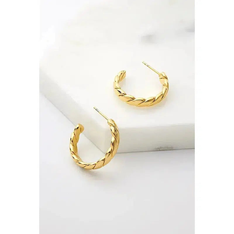 Chelsea Hoop / Gold-Zafino-Shop At The Hive Ashburton-Lifestyle Store & Online Gifts
