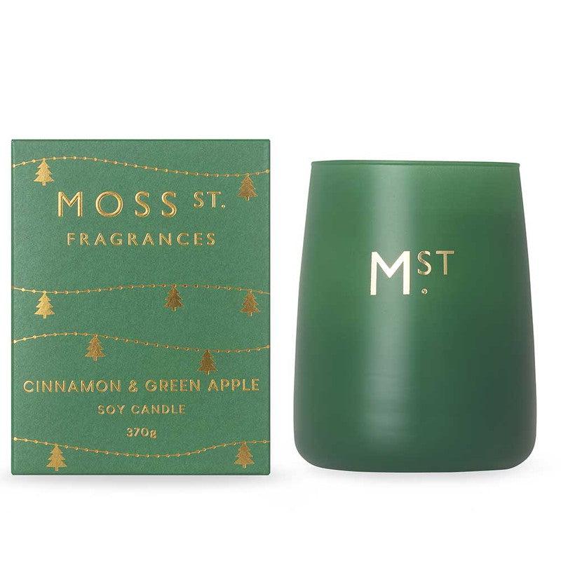 Cinnamon & Sage Soy Candle 370g-Moss St. Fragrances-Shop At The Hive Ashburton-Lifestyle Store & Online Gifts