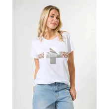 Classic Tee / White Silver Crossing-Stella + Gemma-Shop At The Hive Ashburton-Lifestyle Store & Online Gifts