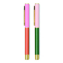 Colour Block Pens / Set of 2-Gentlemen's Hardware-Shop At The Hive Ashburton-Lifestyle Store & Online Gifts