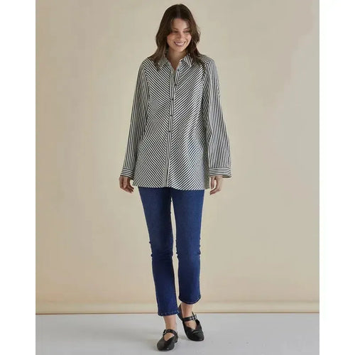 Crinkle Shirt-Betty Basics-Shop At The Hive Ashburton-Lifestyle Store & Online Gifts