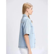 Dillon Shirt / Light Wash-Stella + Gemma-Shop At The Hive Ashburton-Lifestyle Store & Online Gifts