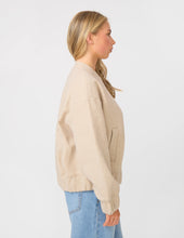 Bomber Jacket / Oat-Stella + Gemma-Shop At The Hive Ashburton-Lifestyle Store & Online Gifts