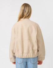 Bomber Jacket / Oat-Stella + Gemma-Shop At The Hive Ashburton-Lifestyle Store & Online Gifts