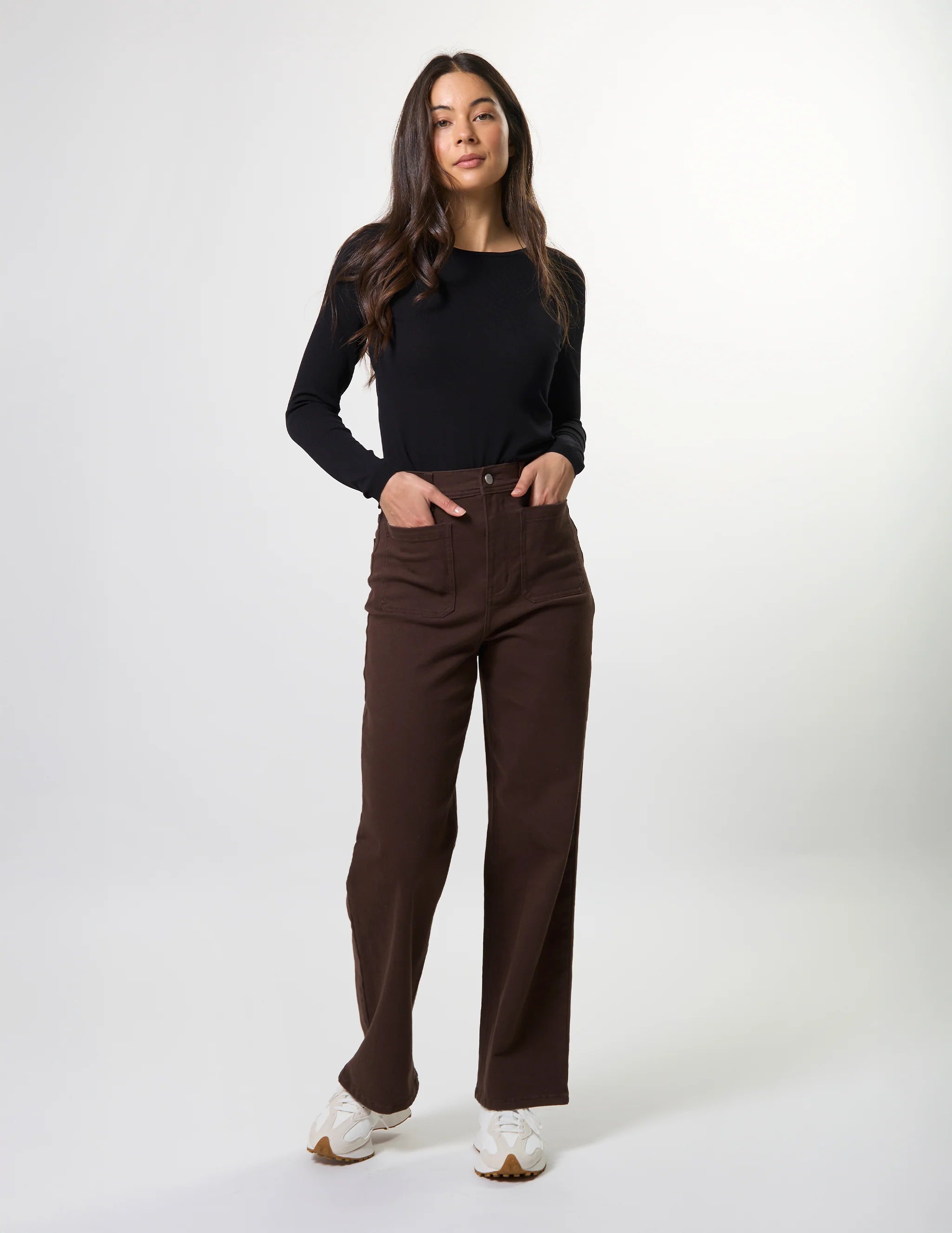 Dina Long Pant / Fudge