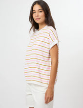 Gwen Tee / Milk+Pink+Bronze-Stella + Gemma-Shop At The Hive Ashburton-Lifestyle Store & Online Gifts