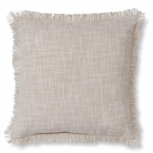 Eli Fringe Oatmeal Cushion-Madras Link-Shop At The Hive Ashburton-Lifestyle Store & Online Gifts