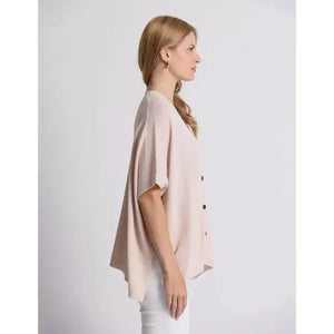Elliot Cardigan / Sugar Almond-Stella + Gemma-Shop At The Hive Ashburton-Lifestyle Store & Online Gifts