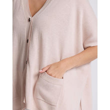 Elliot Cardigan / Sugar Almond-Stella + Gemma-Shop At The Hive Ashburton-Lifestyle Store & Online Gifts