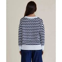 Ember Knit Jumper / Navy Wave Stripe-Betty Basics-Shop At The Hive Ashburton-Lifestyle Store & Online Gifts