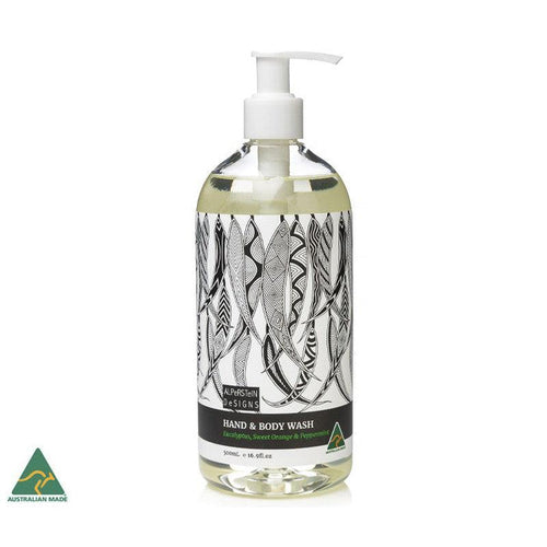 Eucalyptus, Sweet Orange & Peppermint Hand & Body Wash (Dancing Wombat)-Alperstein Designs-Shop At The Hive Ashburton-Lifestyle Store & Online Gifts